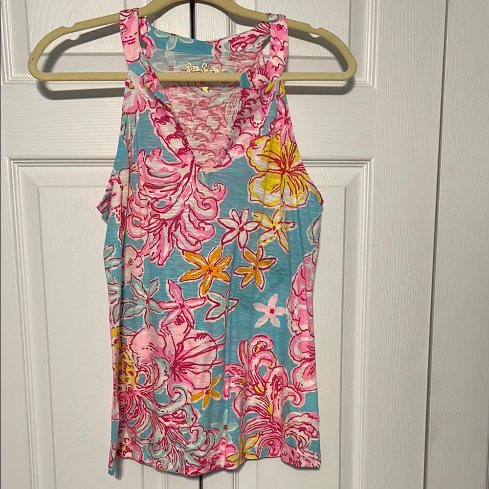 Lilly Pulitzer Floral Tank Top